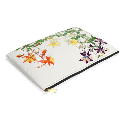 Aquilegia Flower Accessory Pouch – Tanigami Kônan Botanical Art Design