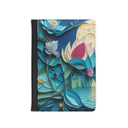 Ethereal Moonlit Lake Passport Cover