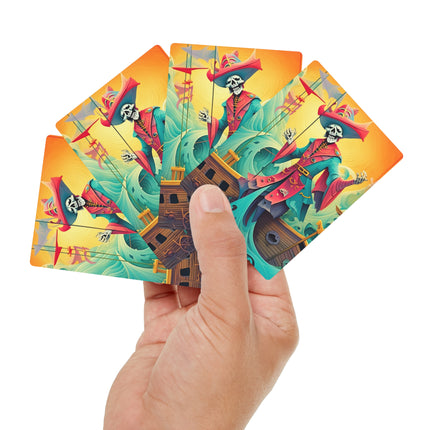 Skeleton Crew of the Misty Seas Playing Cards