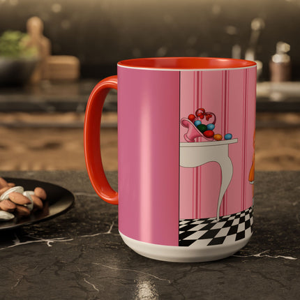 Easter Joy in Deco Hues Colorful Mugs (11oz, 15oz)