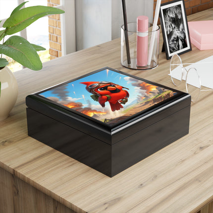 Cardinal Dive Bomber Treasure Chest
