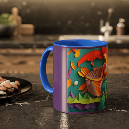 Charming Mermaid Colorful Mugs (11oz, 15oz)