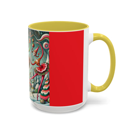 Christmas Ballet of the Absurd Colorful Mugs (11oz, 15oz)