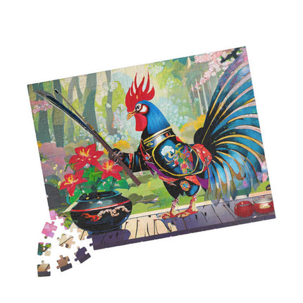 Cyberpunk Rooster Puzzle (110, 252, 520-piece)