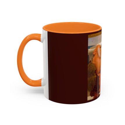 Flaming June by Frederic Leighton Colorful Mugs (11oz, 15oz)