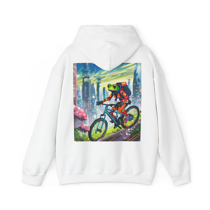 Cyberpunk Frog – Heavy Blend™ Hooded Sweatshirt