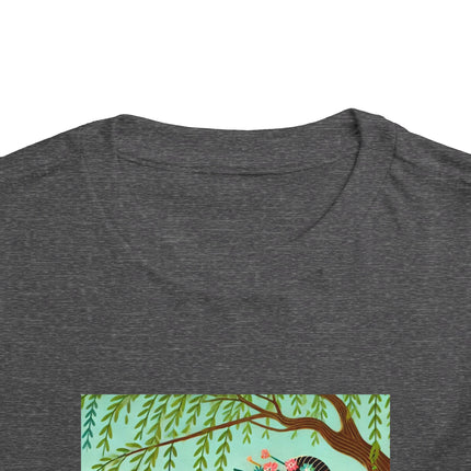 Sparrow Dance Geisha Fairy Toddler Short Sleeve Tee