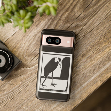 A Lame Marabou by Samuel Jessurun de Mesquita Phone Cases