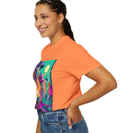 Dance of the Skeleton Ballerinas Unisex Garment-Dyed T-shirt
