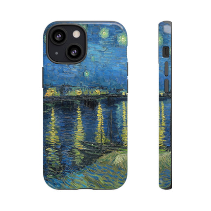 Starry Night Over the Rhone by Vincent Van Gogh Phone Cases