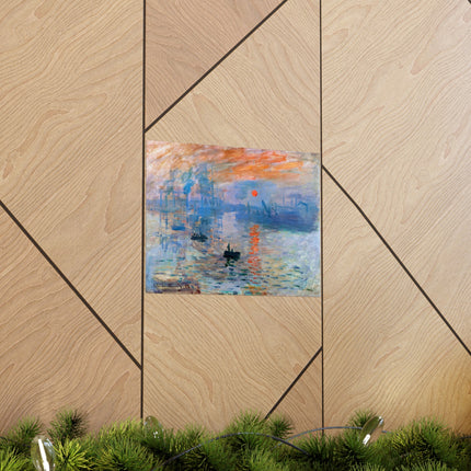 Sunrise by Claude Monet Matte Horizontal Posters