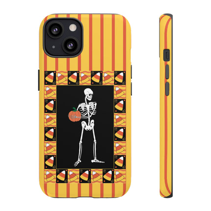 Candy Corn Skeleton Phone Cases