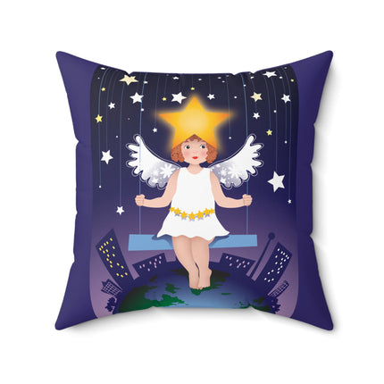 Celestial Magic Spun Polyester Square Pillow