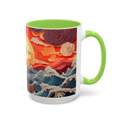 Emergence of the Dragon Colorful Mugs (11oz, 15oz)