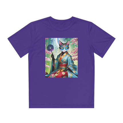 Cyberpunk Geisha Youth Competitor Tee