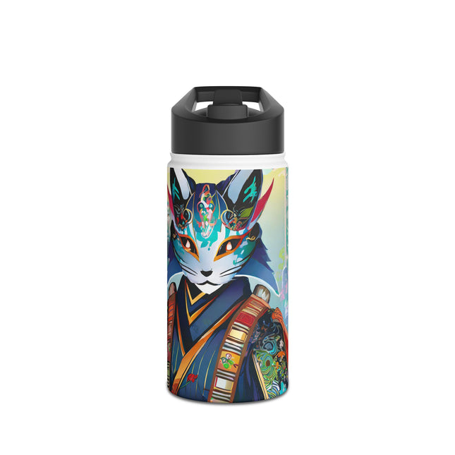Cyberpunk Samurai Stainless Steel Water Bottle