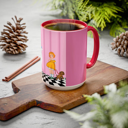 Easter Joy in Deco Hues Colorful Mugs (11oz, 15oz)