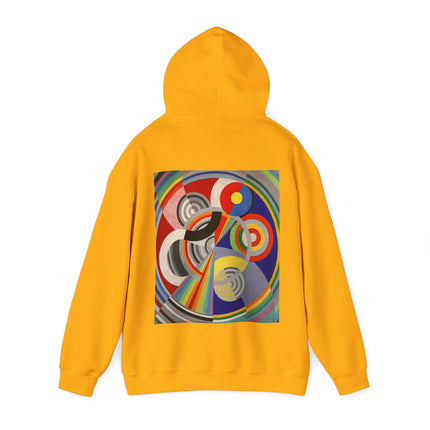 Rythme No. 1 by Robert Delaunay Heavy Blend™ Hooded Sweatshirt