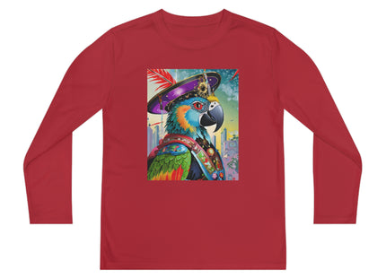 Tech Plumes Youth Long Sleeve Competitor Tee