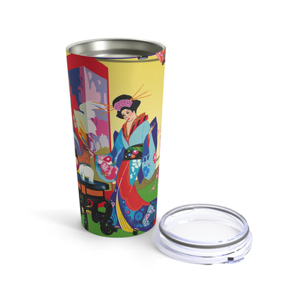 A Timeless Journey by Umberto Brunelleschi Tumbler 20oz