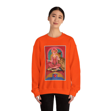 July & Ruby (from the Gem Series) by Sofia Chiostri Heavy Blend™ Crewneck Sweatshirt