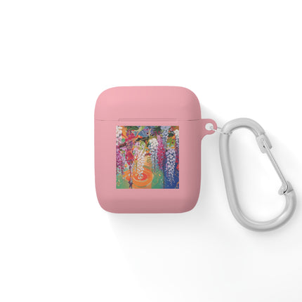 Golden Wisteria Elegance AirPods and AirPods Pro Case
