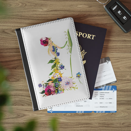 Blooming Splendor: A Floral Transformation Passport Cover