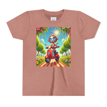 The Traveling Robot Youth Short Sleeve Tee