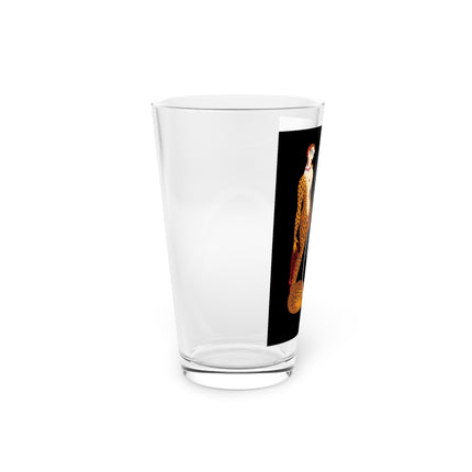 Leopard Queen Pint Glass – Wild Beauty & Art Deco Glamour