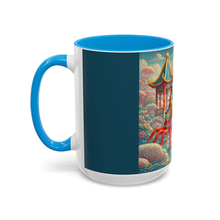 The Celestial Crab Navigator Colorful Mugs (11oz, 15oz)