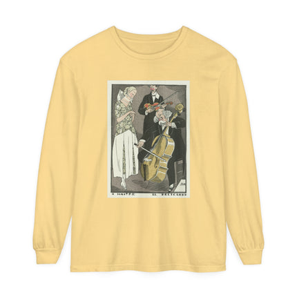 O Maitre el Relicario by Fernand Siméon Garment-dyed Long Sleeve T-Shirt