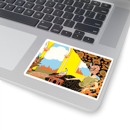 Glimpses of Opulence by Ezio Anichini Kiss-Cut Stickers (4 Sizes)
