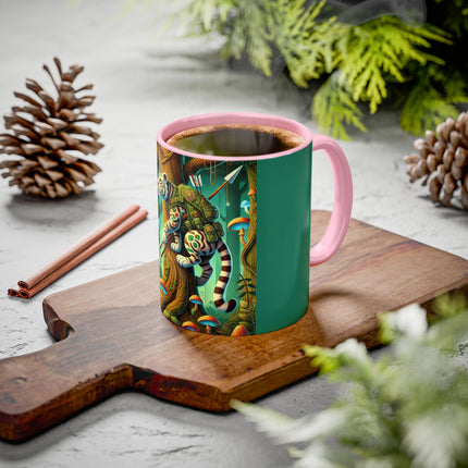 Silent Stripes Colorful Mugs (11oz, 15oz)