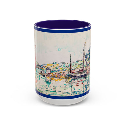 Concarneau by Paul Signac Colorful Mugs (11oz, 15oz)