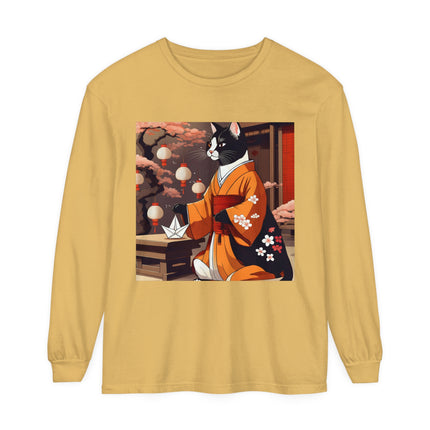 Origami Harmony Long Sleeve T-Shirt