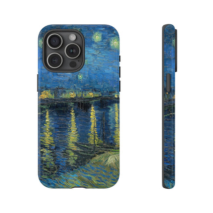 Starry Night Over the Rhone by Vincent Van Gogh Phone Cases