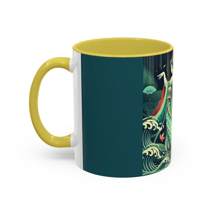 Mermaid Queen Rising from the Deep Colorful Mugs (11oz, 15oz)