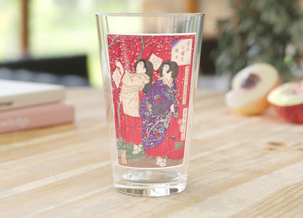 Wood for the Plum Tree by Tsukioka Yoshitoshi Glass, 16oz