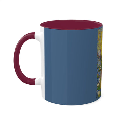 Courtesan (after Eisen) by Vincent Van Gogh Colorful Mugs, 11oz