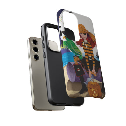 Moonlit Pirate Halloween Phone Cases