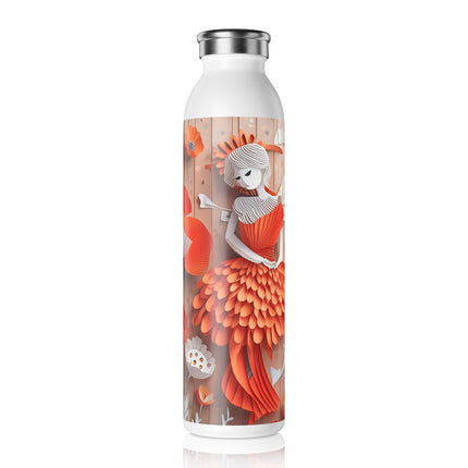 Poppy Fairy Slim Water Bottle