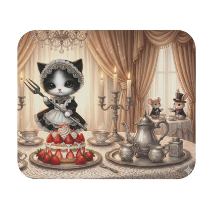 The Patisserie Kitten Mouse Pad – Sweet Charm & Storybook Delight