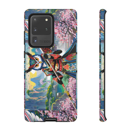 Cyberpunk Samurai Owl Phone Cases