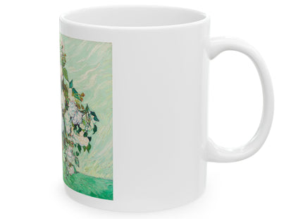 Roses by Vincent Van Gogh Ceramic Mug (11oz, 15oz)