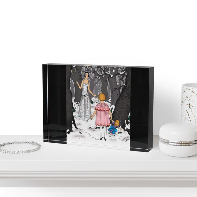 Fairy Tale Elegance Acrylic Art Block