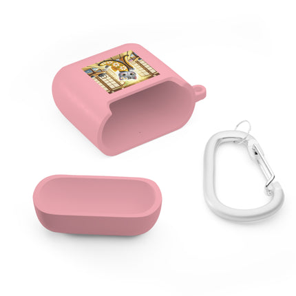 Playful Kitten in the Tea Room AirPods and AirPods Pro Case
