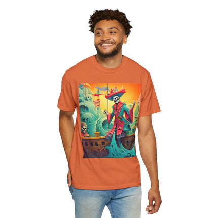 Skeleton Crew of the Misty Seas Unisex Garment-Dyed T-shirt