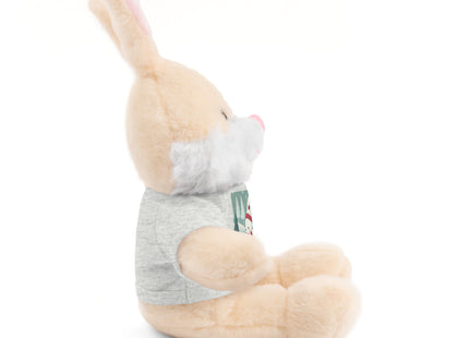 Candy Cane Timekeeper Bunny Stuffed Animals with Tee