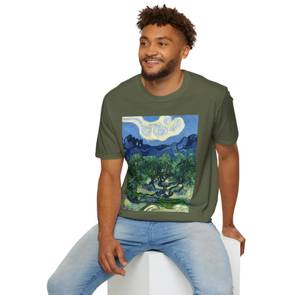 Olive Trees by Vincent Van Gogh Softstyle T-Shirt
