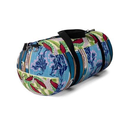 Floral Pattern II by Emile-Alain Séguy Duffle Bag
